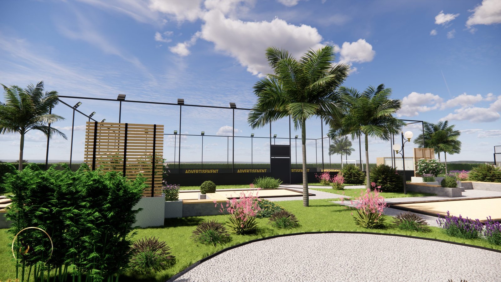 terrain de foot 3D à Perpignan