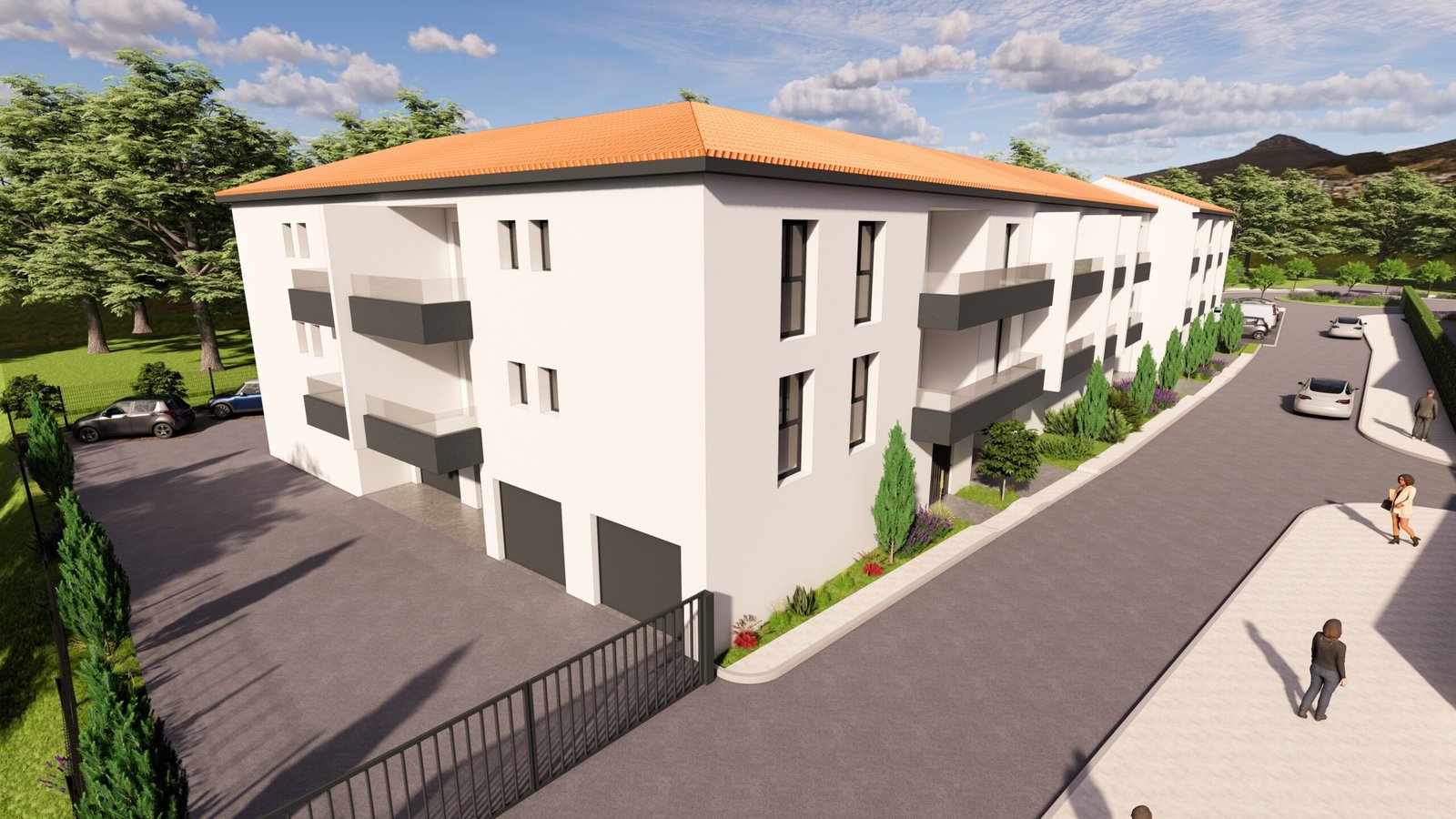 Rendu 3D d’un programme immobilier en France – modélisation réaliste par S3D Design